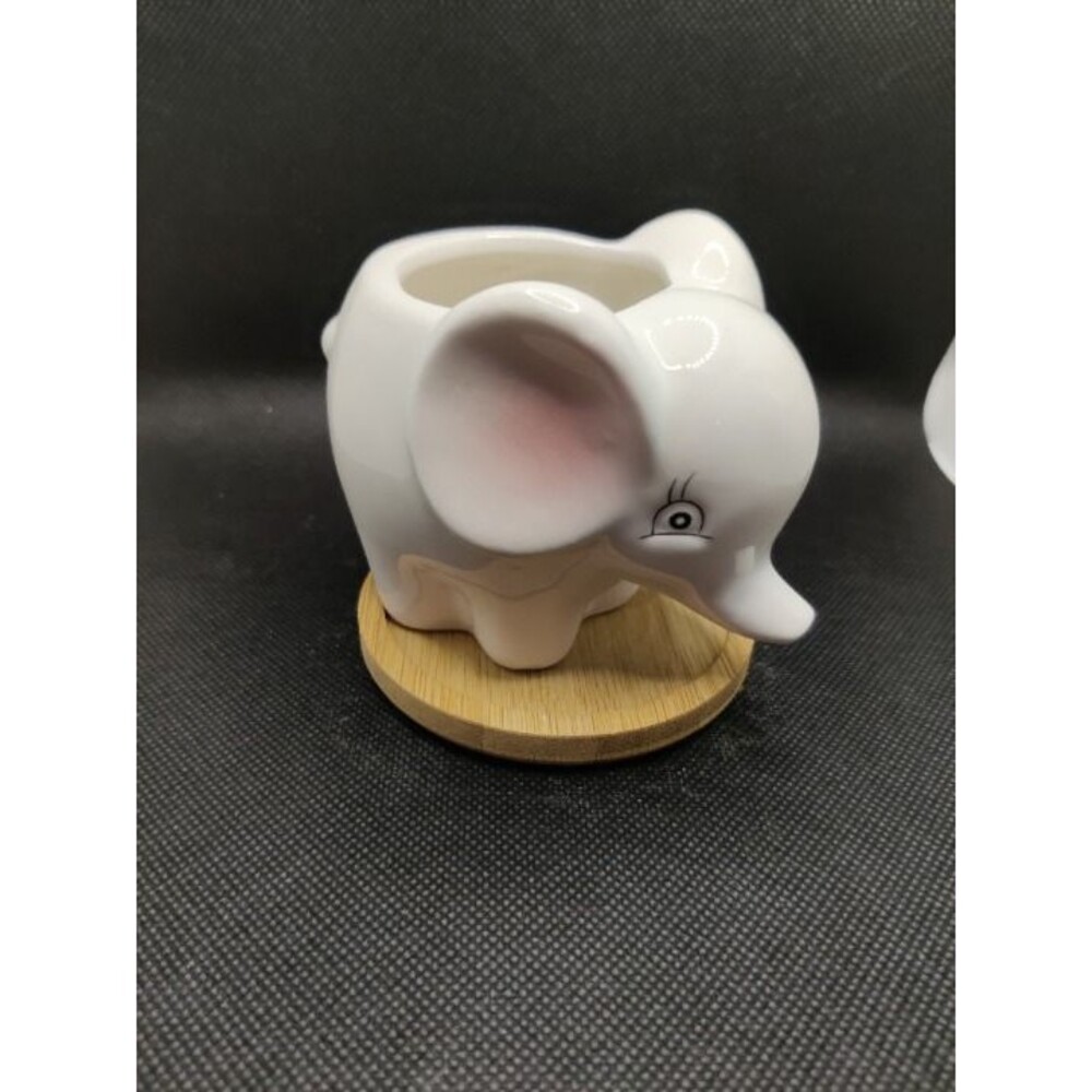 Ceramic Succulent Planter Elephant